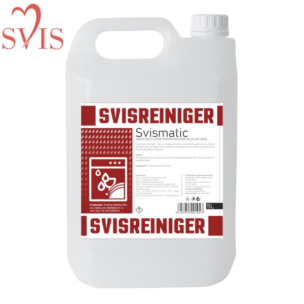 SvisReiniger Svismatic  – agent de clatire pentru masina de spalat vase